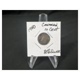 1940 Canadian 10 Cent 80% Silver