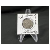 1968 Canadian 25 Cent 50% Silver