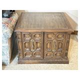Vintage Style Cabinet End Table