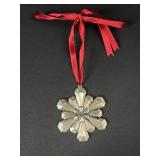 Groham snowflake ornament - Sterling?