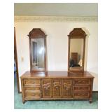 Thomasville Double Mirror Dresser