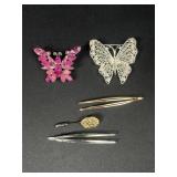 Butterfly Brooches and more