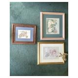 3 Pieces Of Wall Art