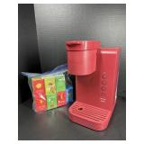 Red Keurig Single Serve Coffee Maker