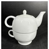 Tea Kettle and Mug