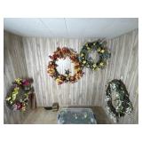 4 Floral Wreathes