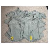 5 Military Green Under Shirts