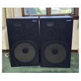 2 Vintage Pioneer CS-G401W Floor Speakers