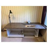 Homemade Sewing Desk