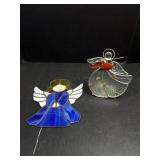 Stained Glass Angel Decor & Angel Stand Up
