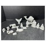 Ceramic nativity