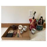 Coasters, Small Teapot, and More Decor