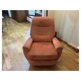 Pink Upholstery Recliner Chair