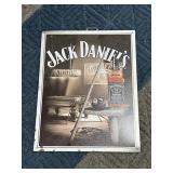 Jack Daniels Tin billiards Sign