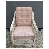 Wicker Chair 33 ï¿½ x 32 ï¿½ x 25 ï¿½