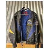 NFL St Louis Rams Leather Jacket