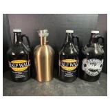 Half wall, firehouse brewing jugs and more