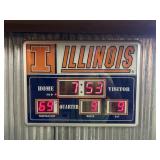 Illini Scoreboard Clock