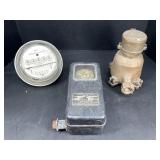 Sangamo Electric Meter, Time Switch & Valve
