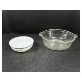 Pyrex Tableware By Corning Bowl & Pyrex Clear