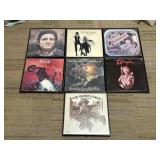 Framed Vinyl Records Fleetwood Mac, Johnny Cash,