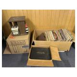 Vinyl Records and 8 Tracks