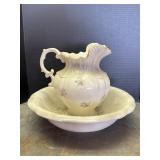 Ceramic Pitcher and basin
