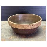 McCoy Pottery Brown Mixing Bowl