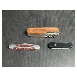 Eddie Bauer, Winchester, and other Pocket Knives