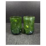 2 Unique Green Finger Glasses
