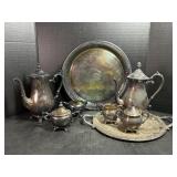 Silver Plated Tea Sets and More