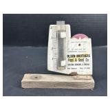 Olson Brother Feed and seed Co Rain Gauge