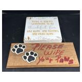 Wall Hanging Signs