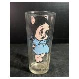 Pepsi Petunia pig glass