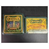 Two crayola tins still in plastic