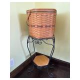 Longaberger Basket & Stand