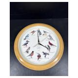 National Audubon Society Quartz Wall Clock