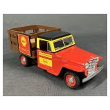 Shell 1955 Willys Stake Bed Truck Bank