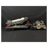 Toy Truck & Trailer With Rocket