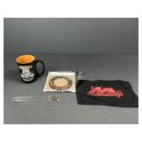 Harley Davidson Pin, Bell, and More