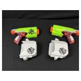 2 Nerf Sidestrike Guns