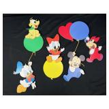 1984 Mickey Mouse and friends wall decor