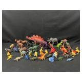 Toy dinosaurs and more