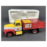 Shell International Stake Truck with Oil Drums