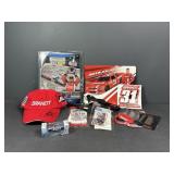 Signed Justin Allgaier Hat, Souvenir Program, and