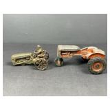 Hubley Kiddie Toy & Cast Iron Tractor