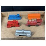 Midget Toy and Tootsie metal Trains