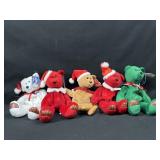 Christmas ty beanie babies
