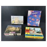 4 Vintage Puzzles