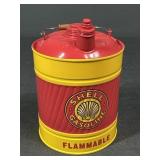 Shell Gasoline Flammable Oil Can Bank